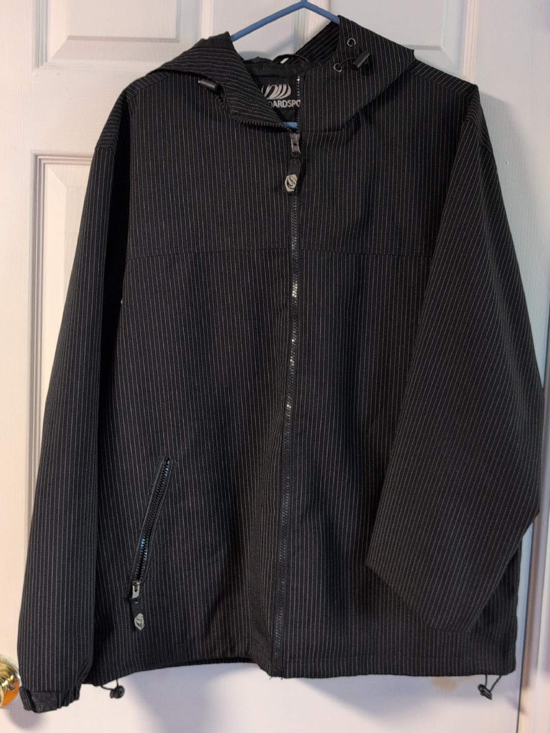 Boardsports Pinstripe Hooded Jacket thumbnail