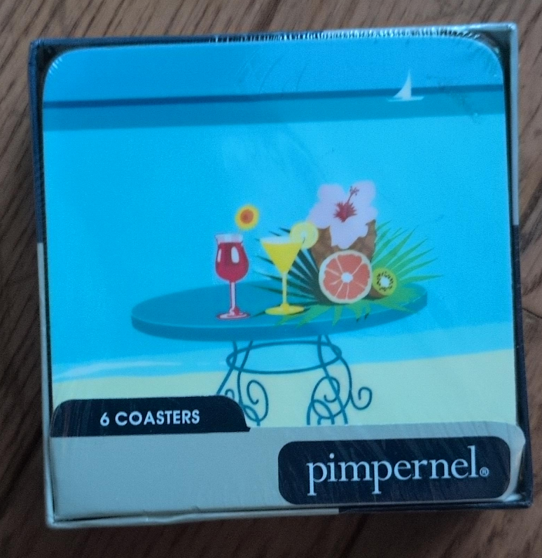 🥕Pimpernel Tropical Delight Coasters - Set of 6 thumbnail