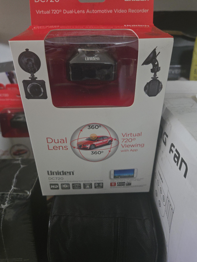 Uniden DC720 Virtual 720° Dual-Lens Automotive Recorder thumbnail