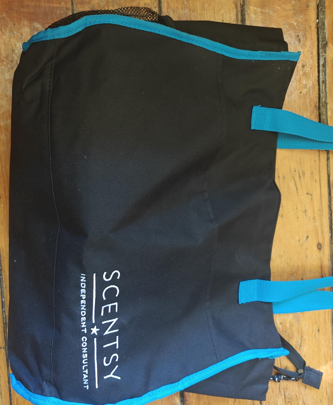 Scentsy Black and Blue Tote Bag thumbnail