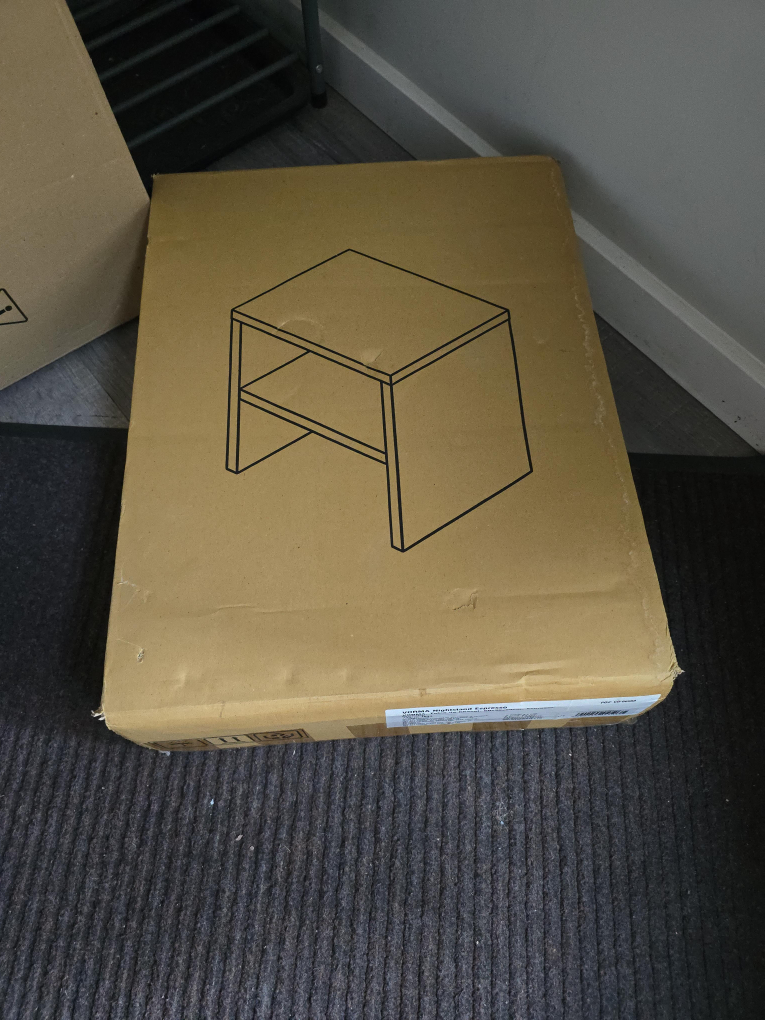Vorma Nightstand Espresso (New in Box)