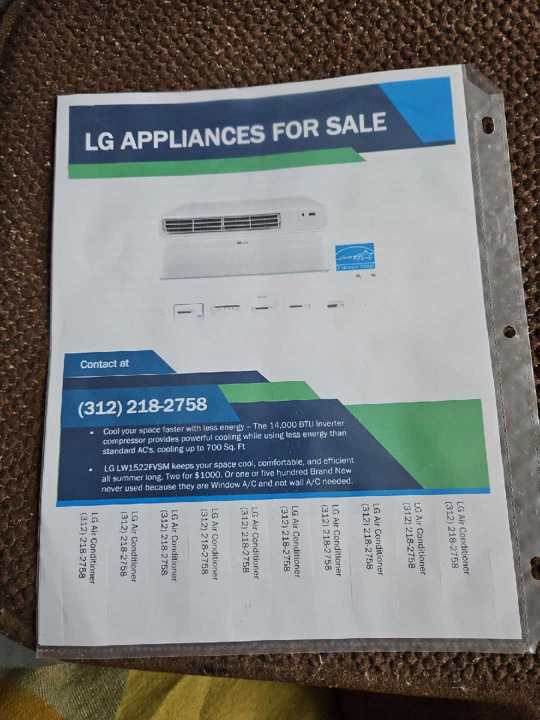 LG Room Air Conditioner Dual Inverter 14,000 BTU