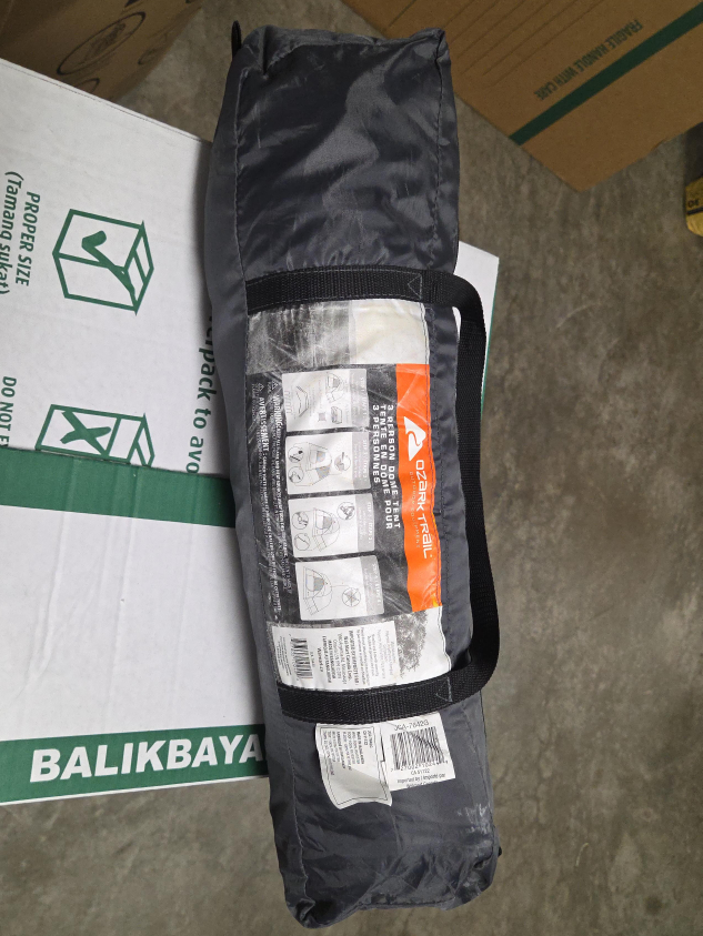 Ozark Trail 3-Person Dome Tent - Grey thumbnail