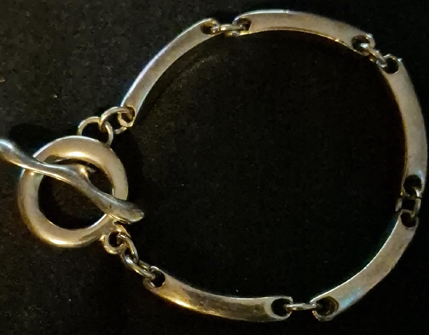 Silver Toggle Bracelet