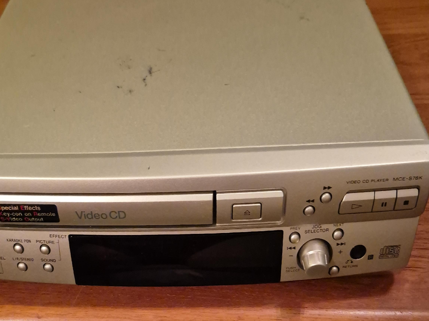 Video CD Player MCE-S78K thumbnail