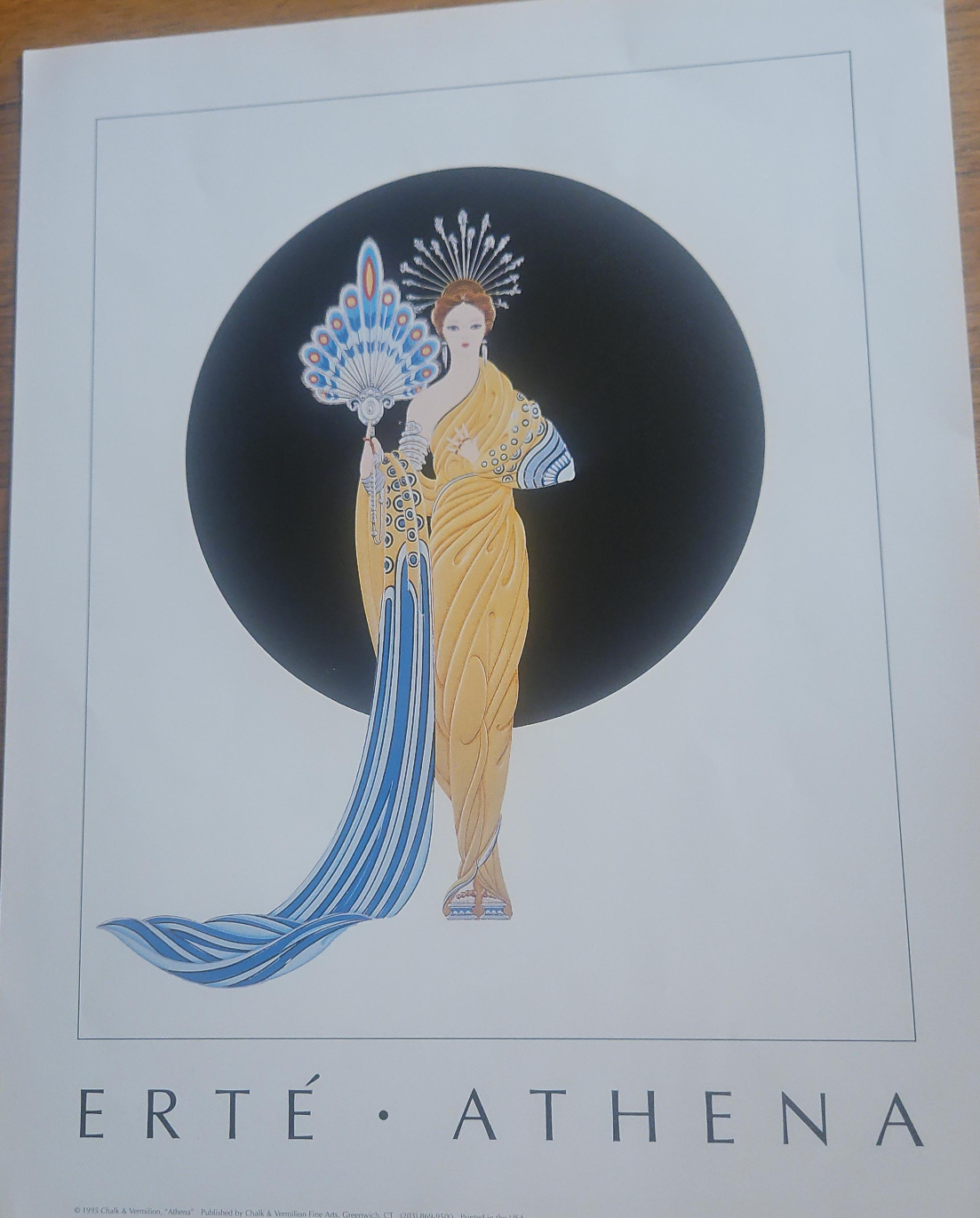 EARTE* Athena Art Deco Style Printed- 95s thumbnail