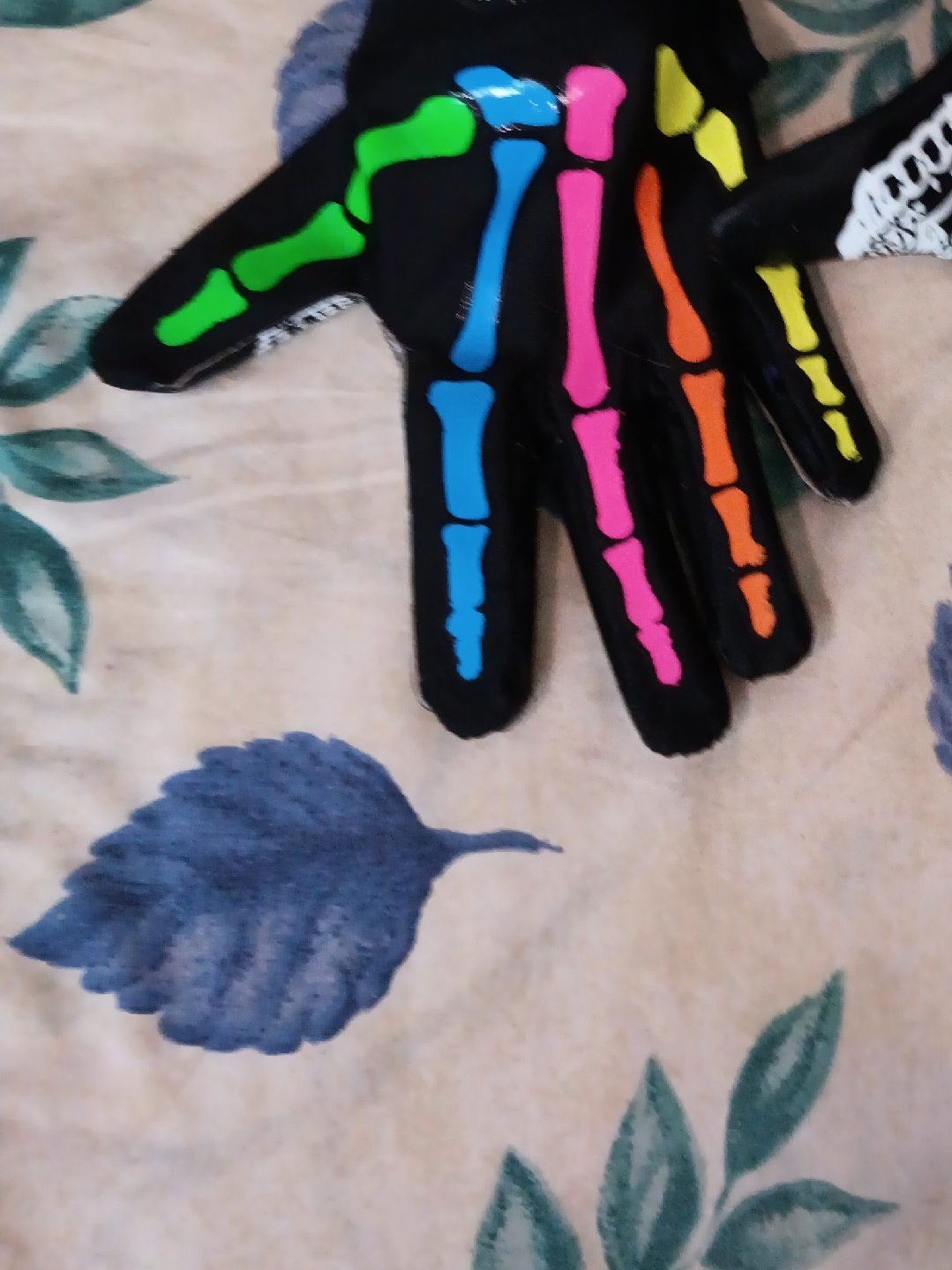 Colorful Skeleton Gloves