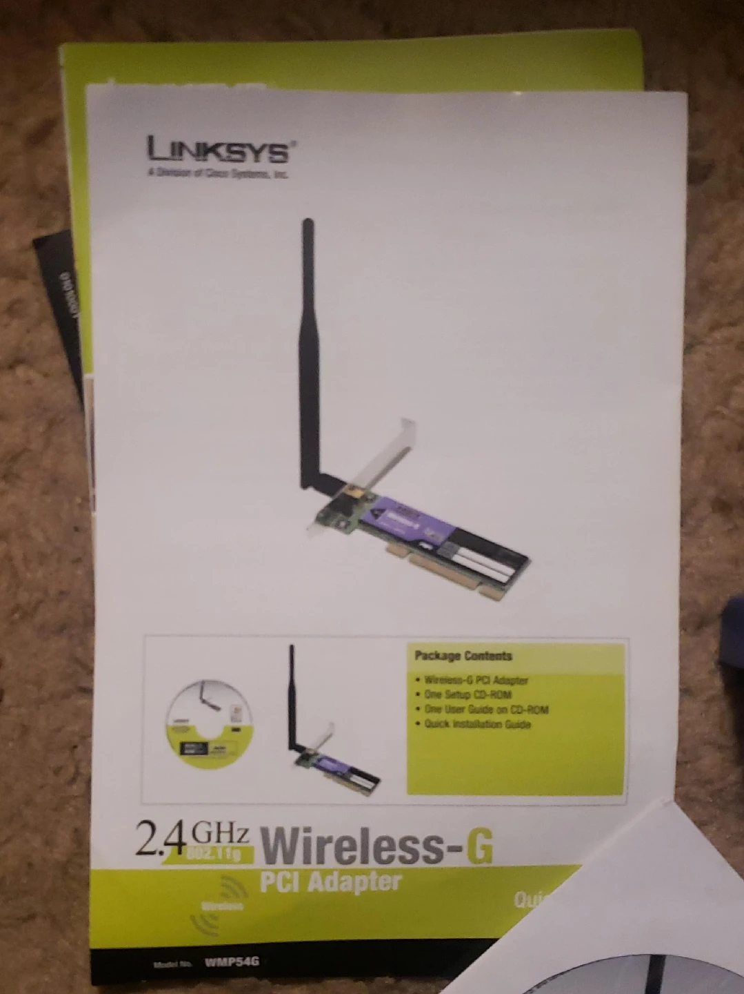 Linksys Wireless-G Broadband Router WRT54G thumbnail