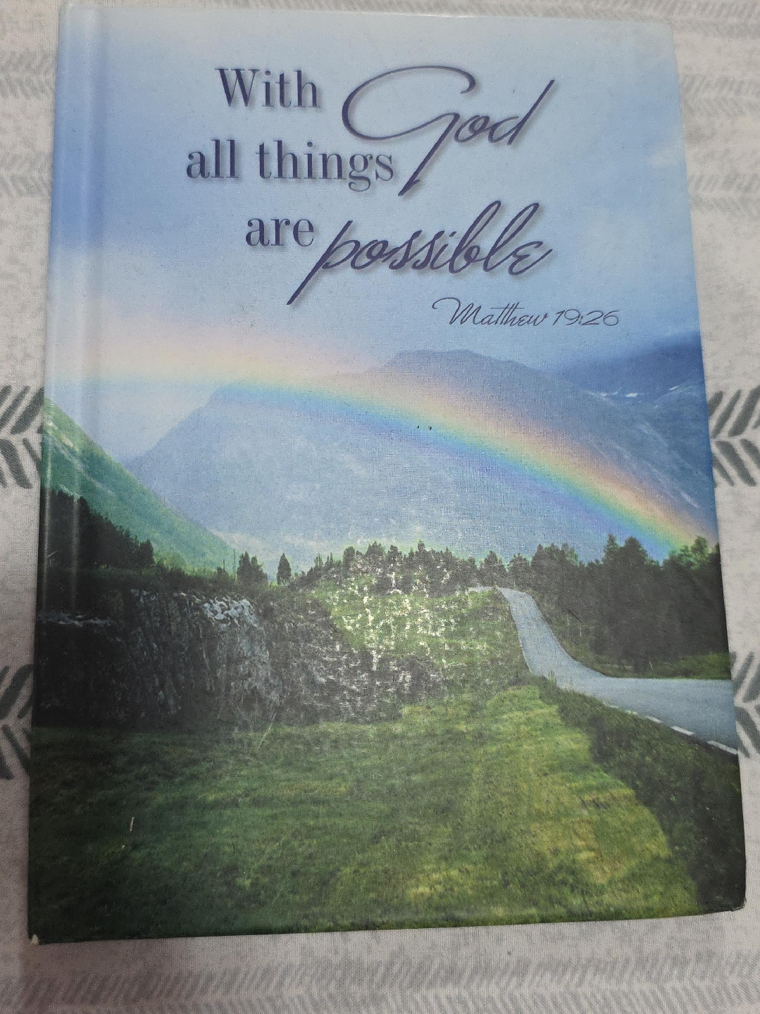 With God All Things Are Possible Matthew 19:26 Book thumbnail