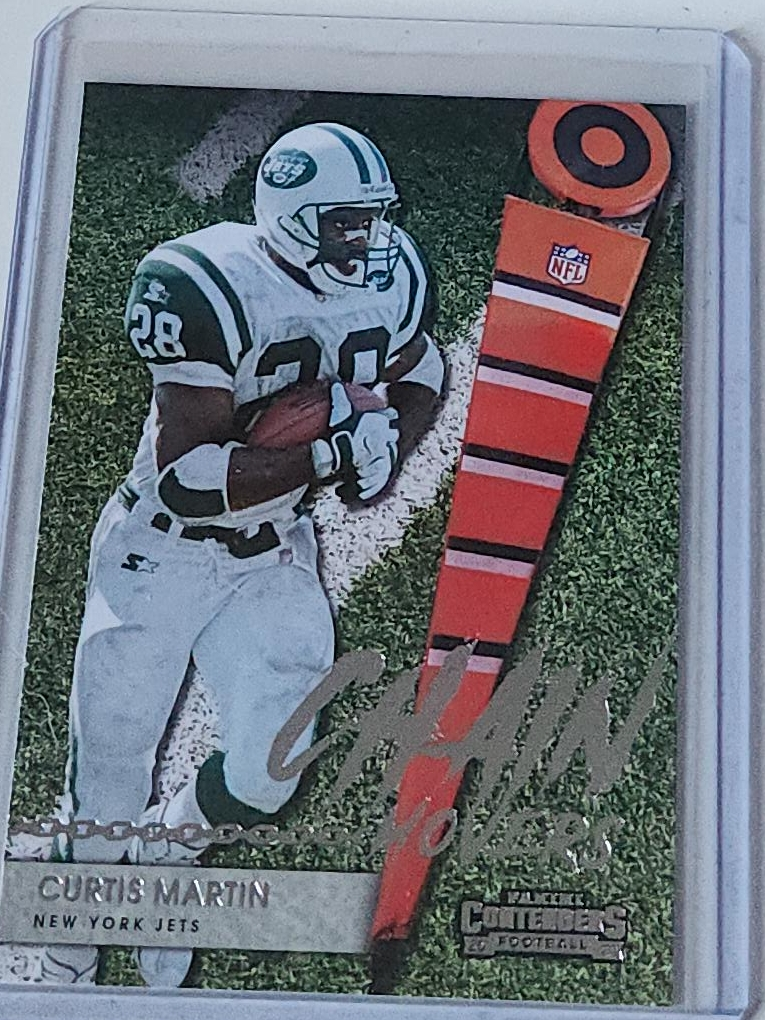 Curtis Martin NY Jets Football Card thumbnail