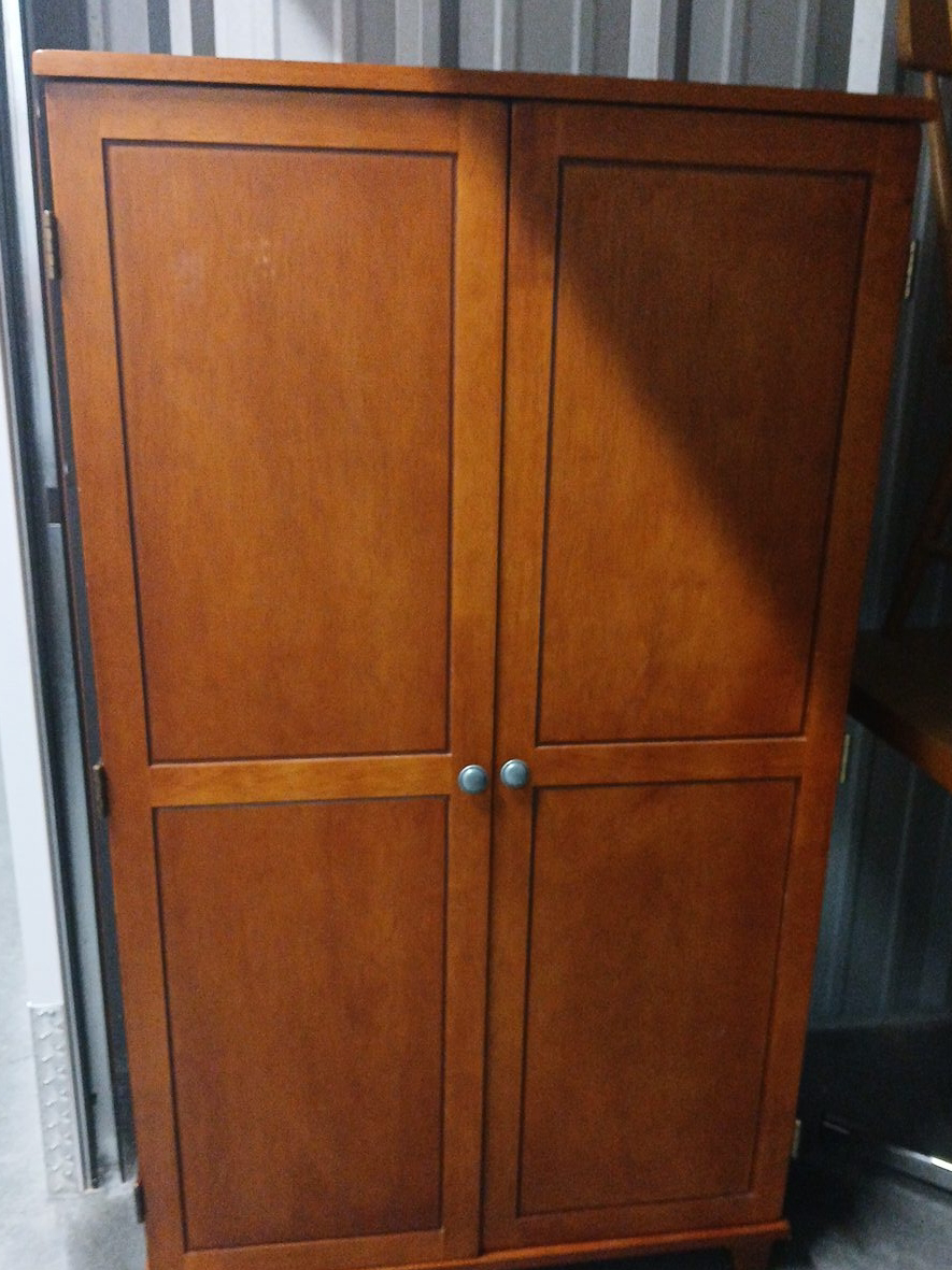 Wooden Wardrobe/Storage Cabinet thumbnail