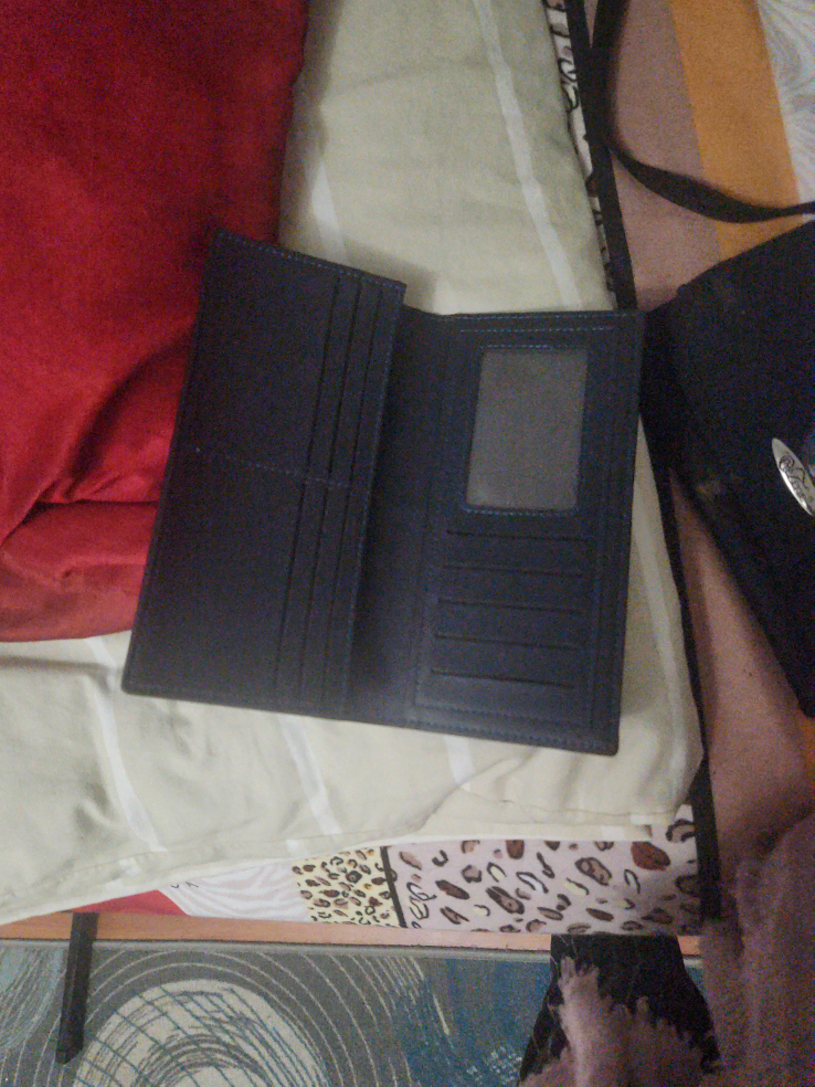 Men's or womens Black Wallet
