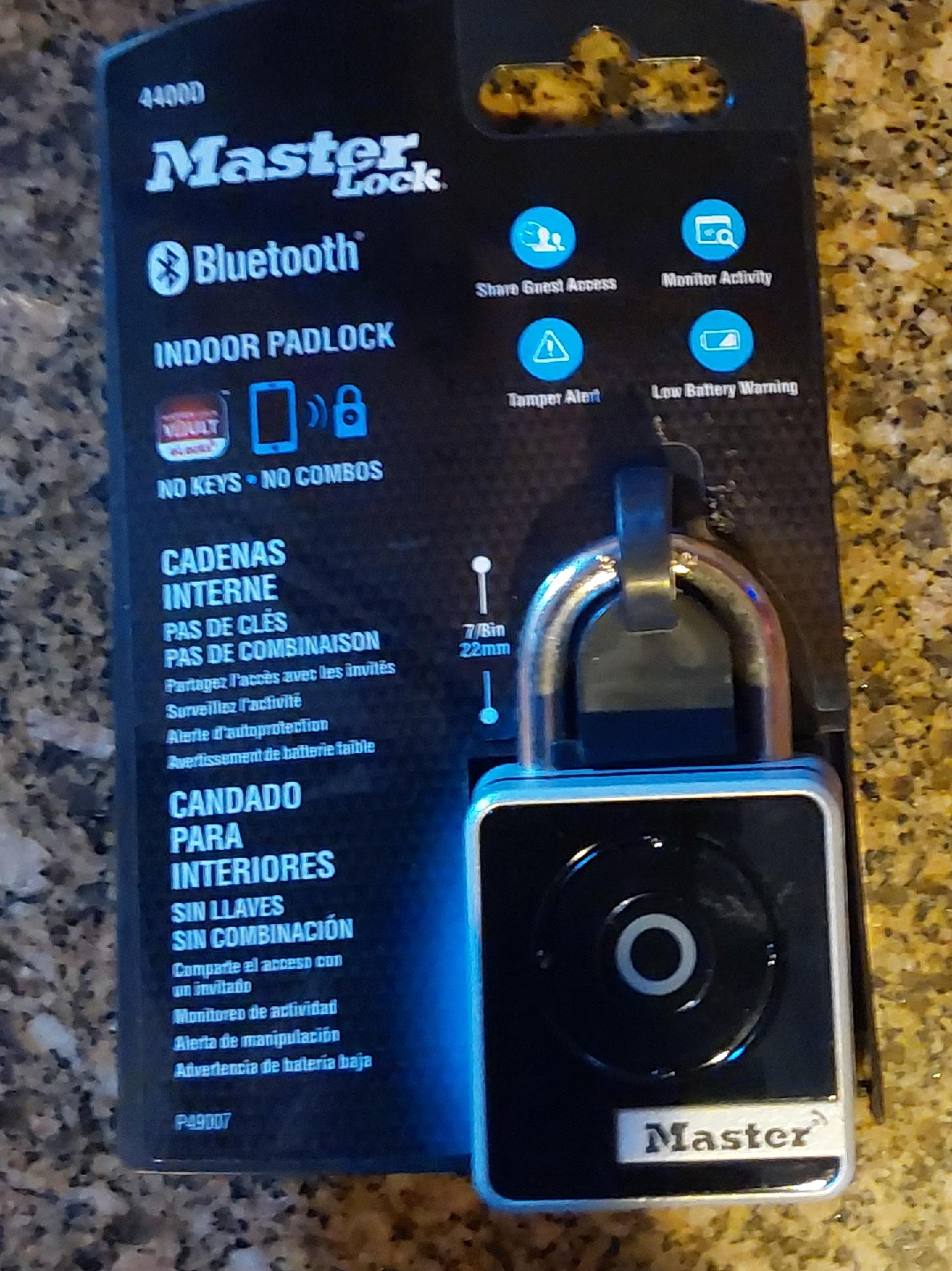 Master Lock Bluetooth Indoor Padlock - New thumbnail