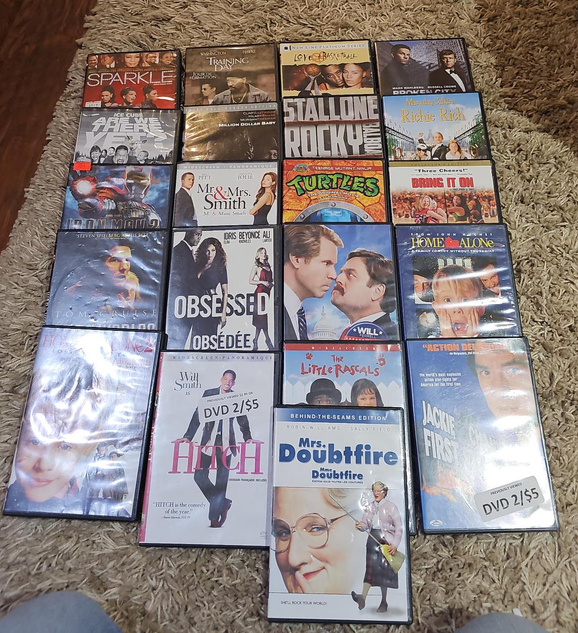 Variety of DVDs - Movies for All Ages! thumbnail