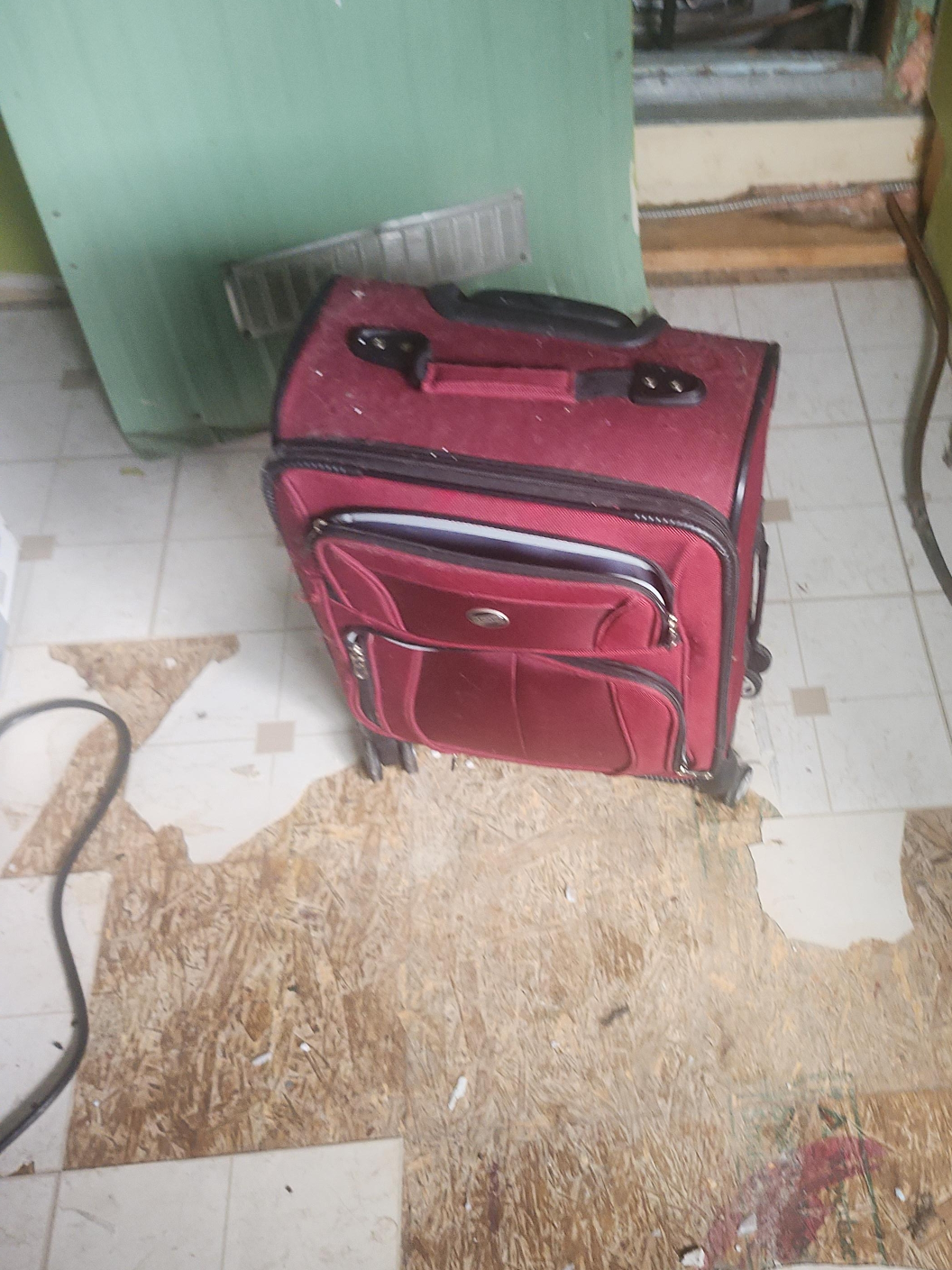 Red Rolling Suitcase thumbnail