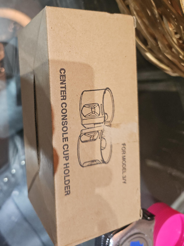 Tesla Model 3/Y Center Console Cup Holder - New thumbnail