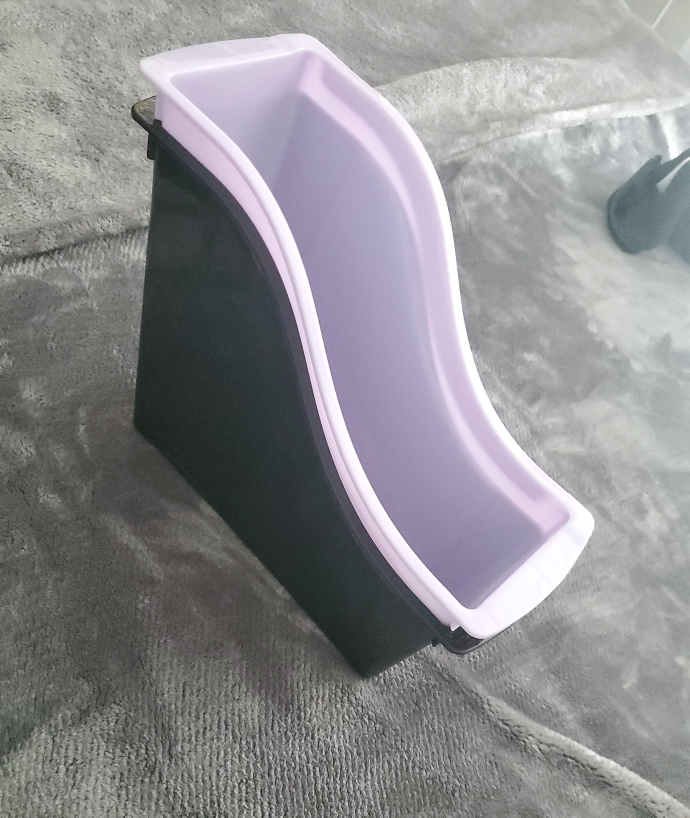 Black & Lavender Desk Organizer