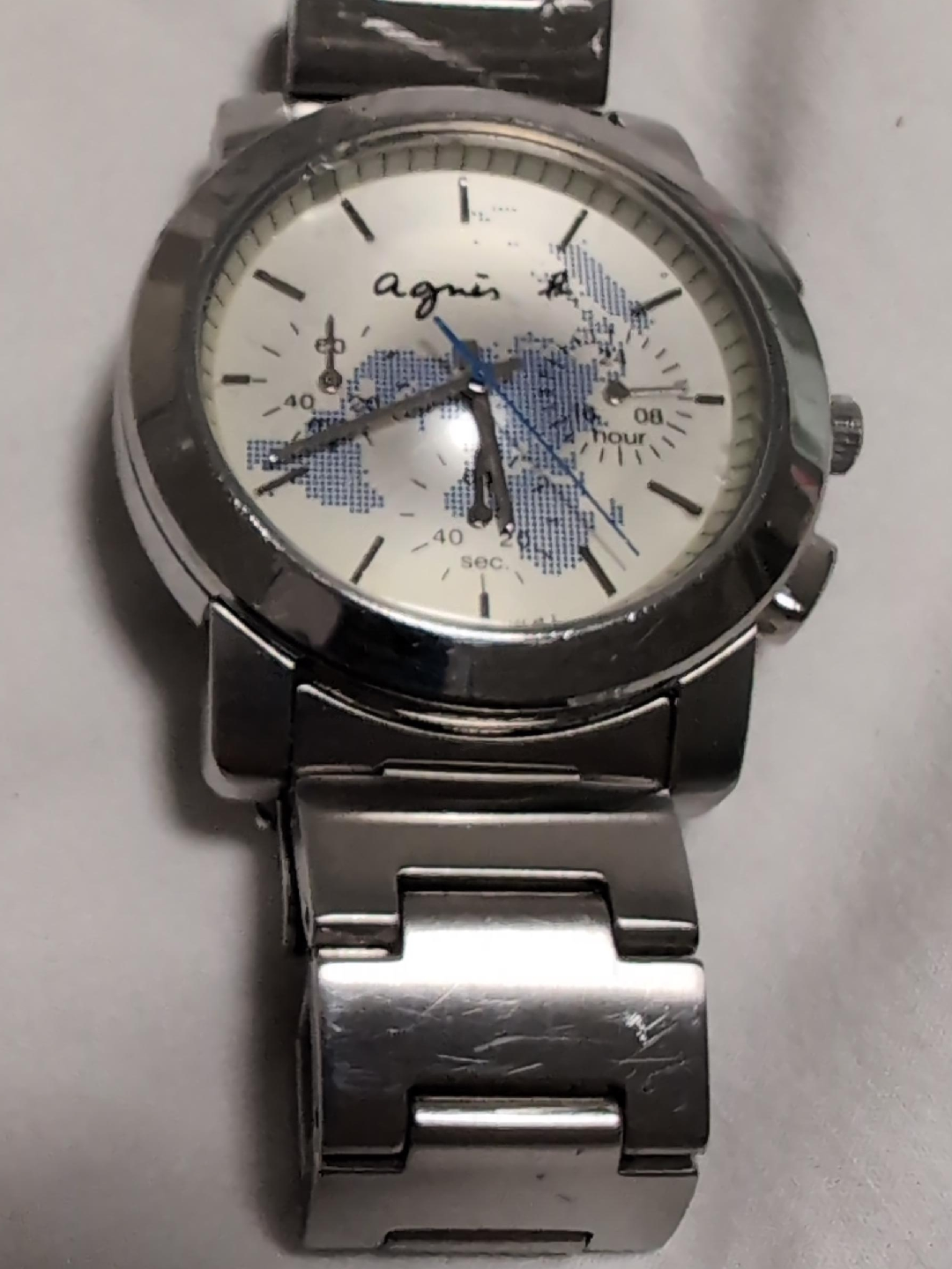 Agnès b. Silver Watch
