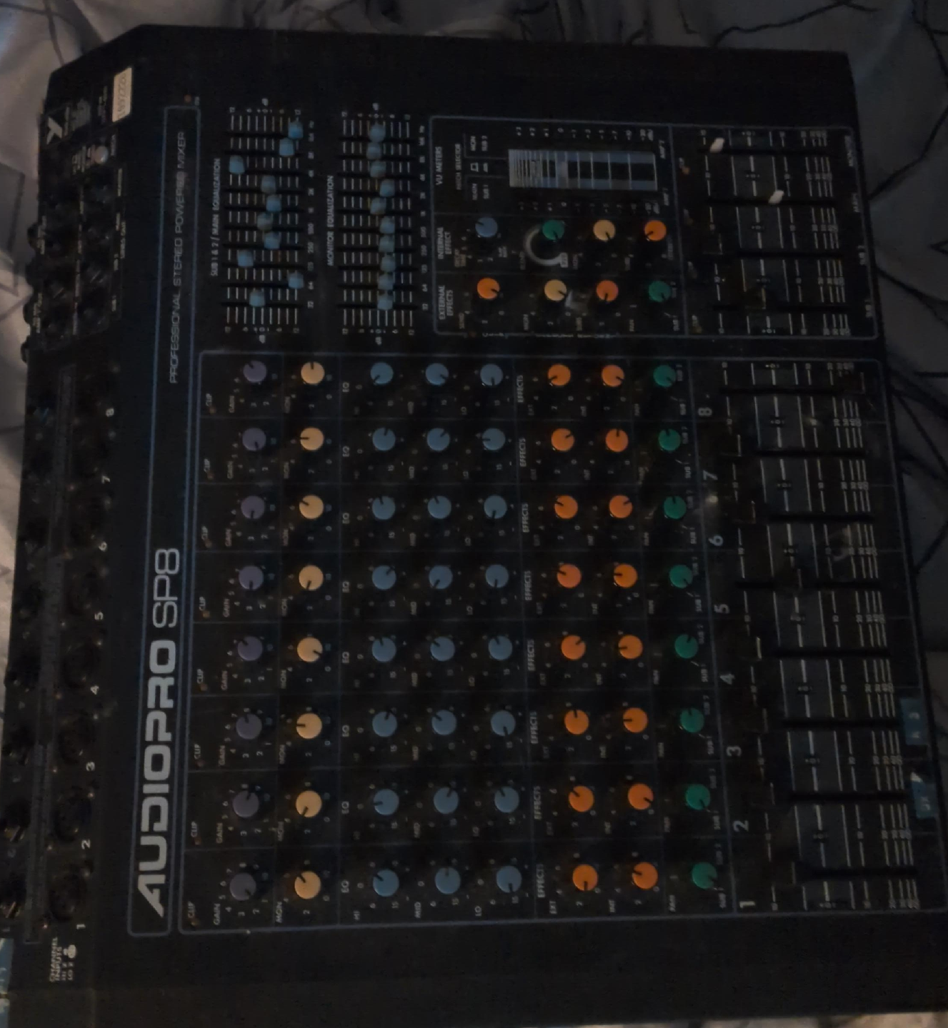 AudioPro SP8 Professional Stereo Power Mixer thumbnail