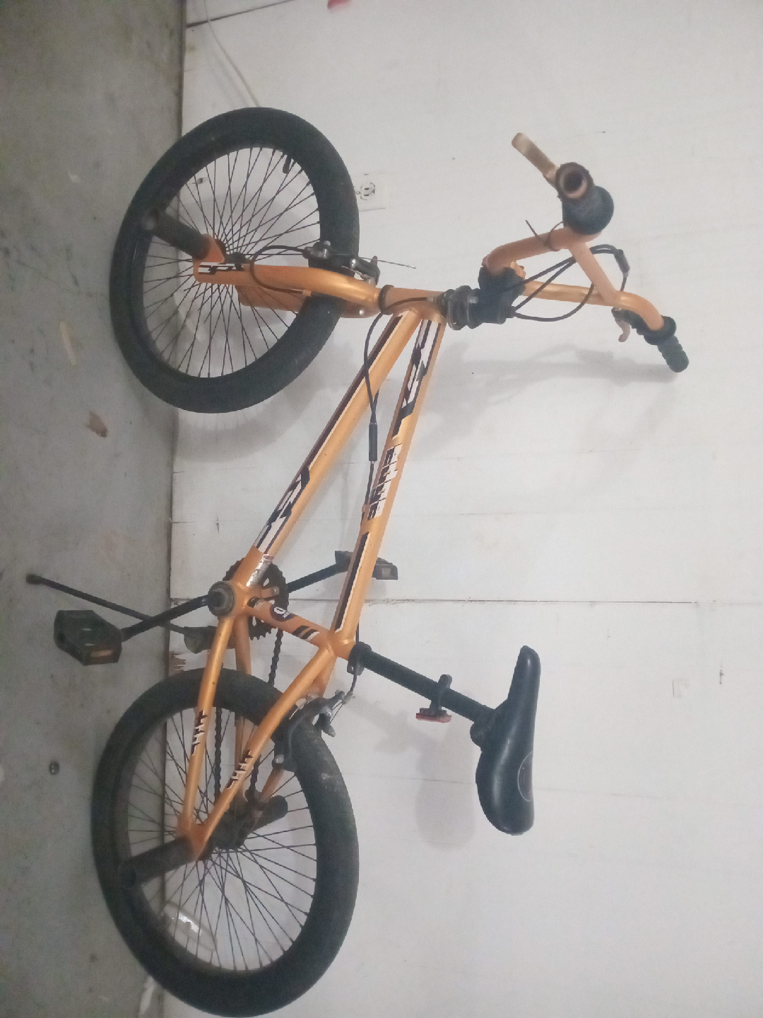 Used BMX Bike - Gold orange thumbnail