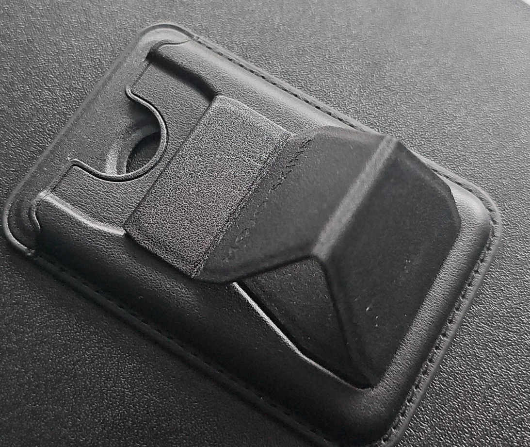 Mojo Skins Black Phone Case Wallet with Magnetic backing thumbnail