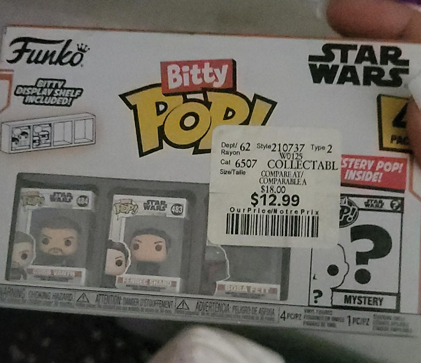 Funko Bitty Pop! Star Wars 4-Pack thumbnail