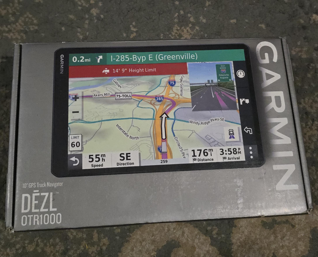Garmin DEZL OTR1000 10" GPS Truck Navigator