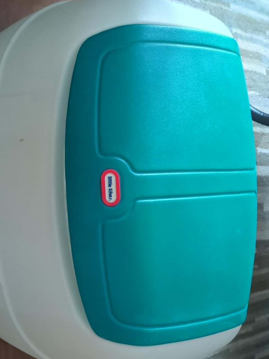 Little Tikes Toy Chest - Green & White