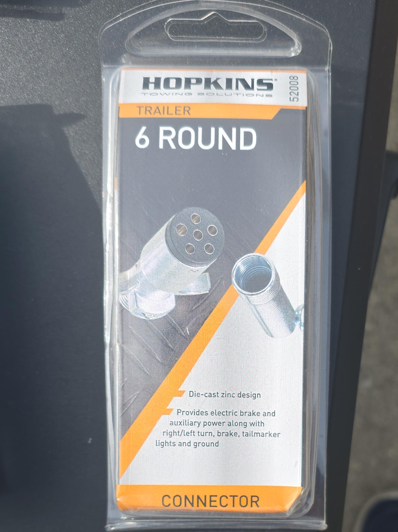Hopkins 6 Round Trailer Connector - New thumbnail
