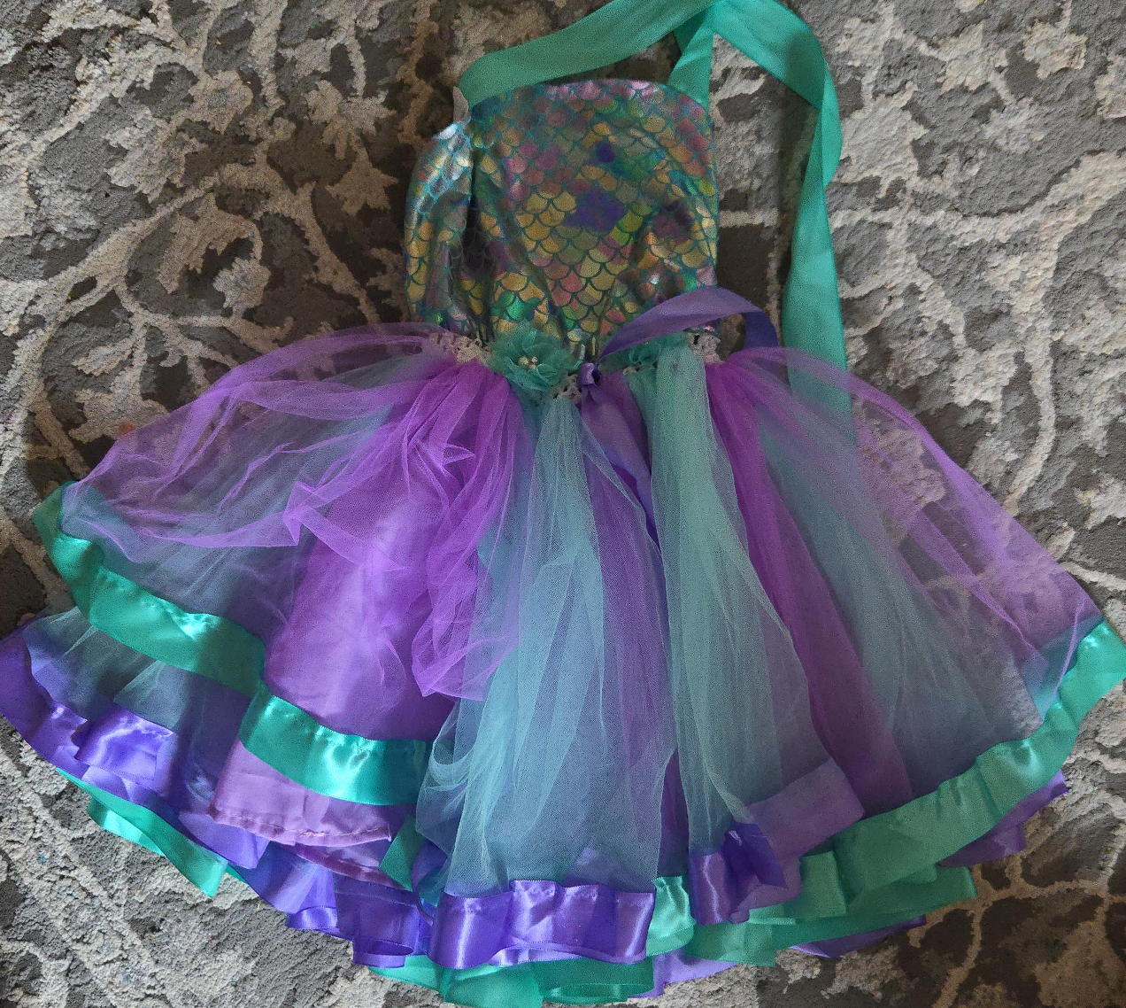Mermaid Costume Dress, Size 5/6 thumbnail