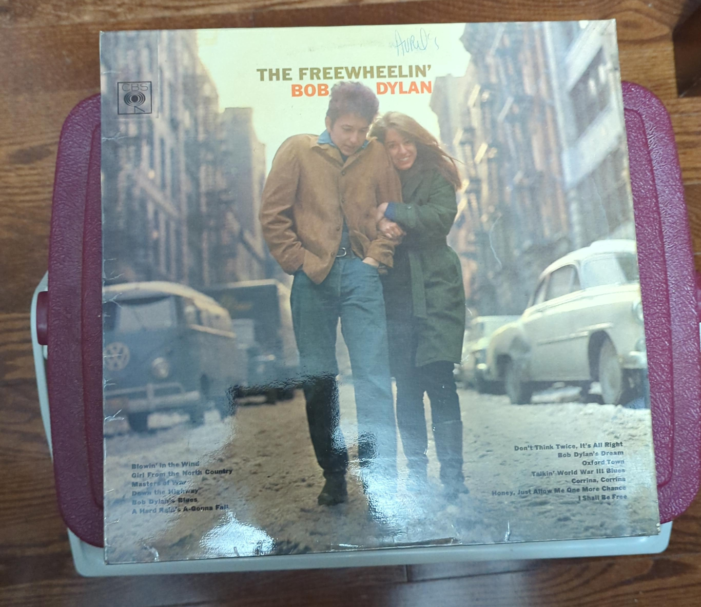 The Freewheelin' Bob Dylan Vinyl Record thumbnail
