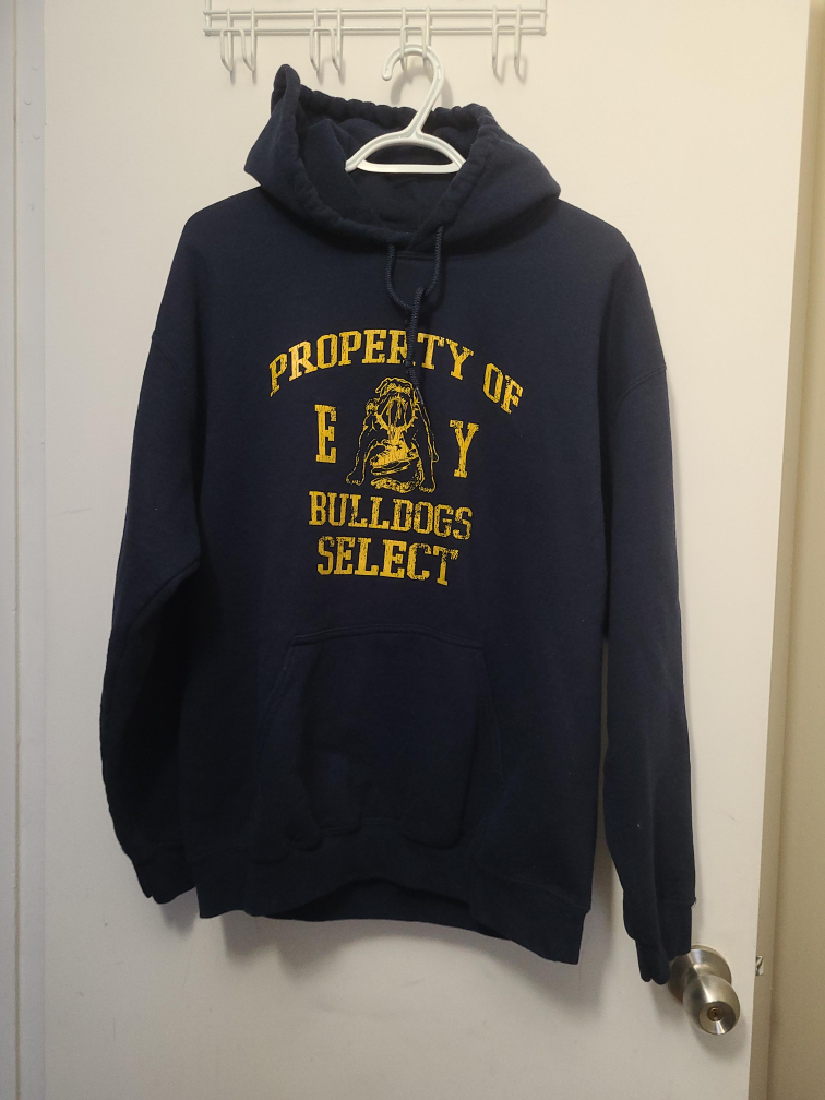 Navy Blue Bulldogs Hoodie thumbnail