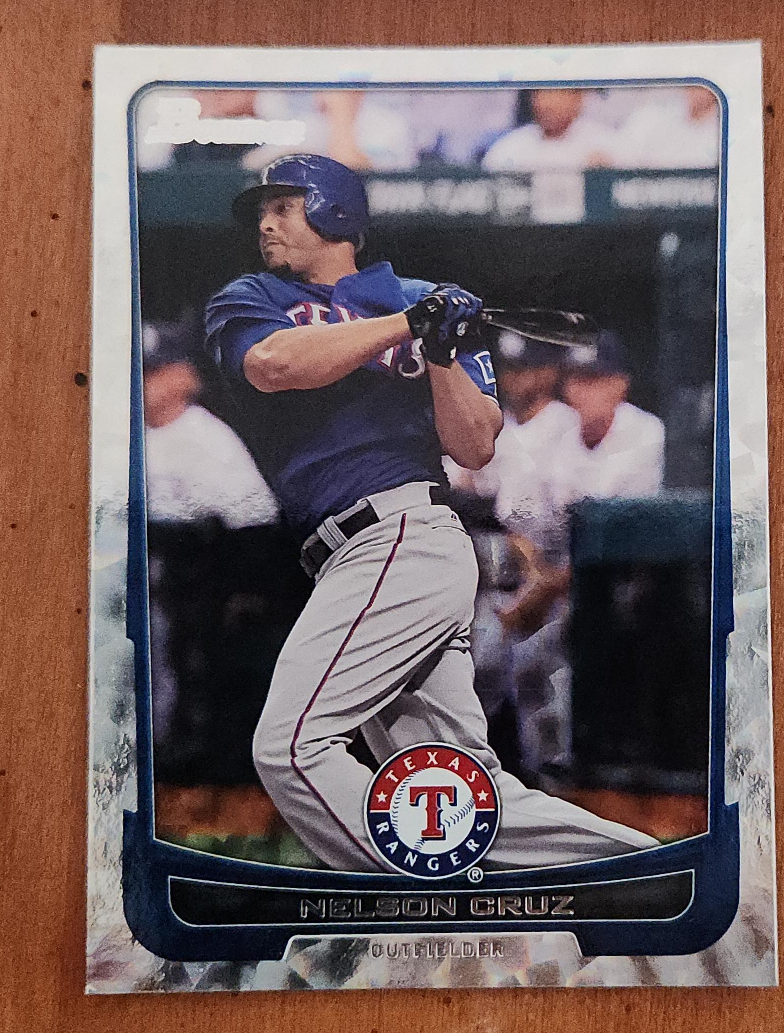 Nelson Cruz Texas Rangers Baseball Card thumbnail