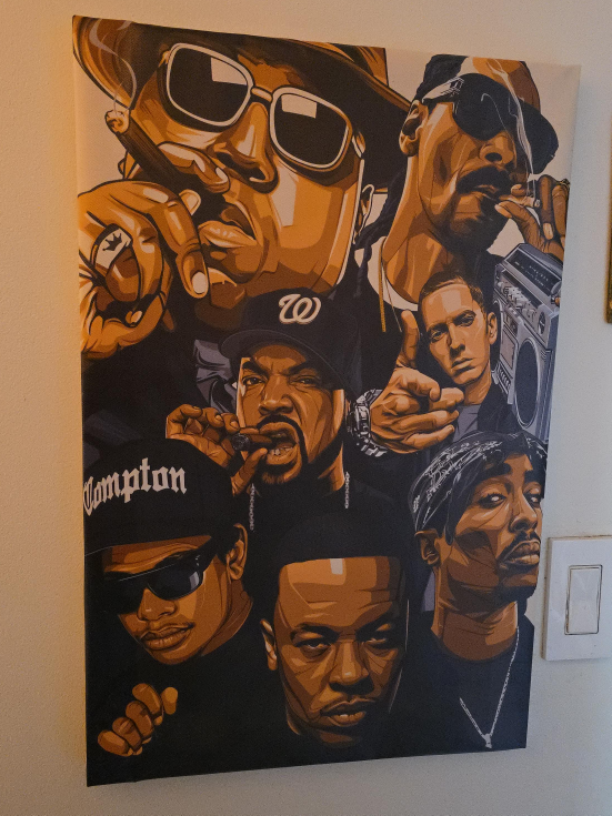Rap Legends Canvas Art thumbnail