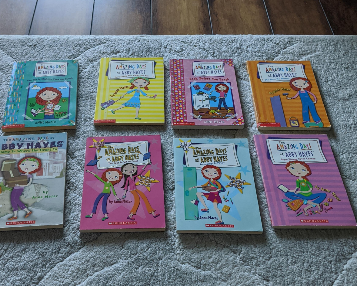 The Amazing Days of Abby Hayes Book Lot by Anne Mazer