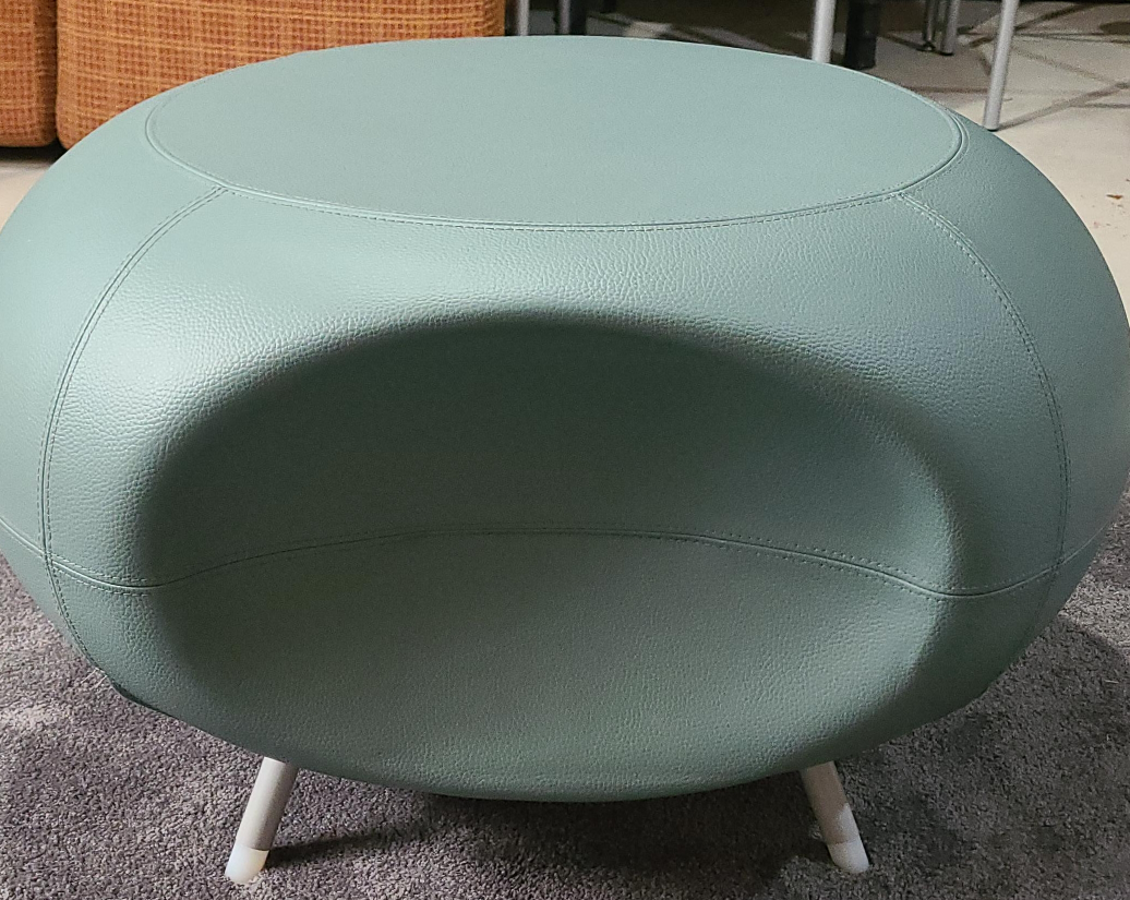 Allermuir Pebble Ottoman - Light Green