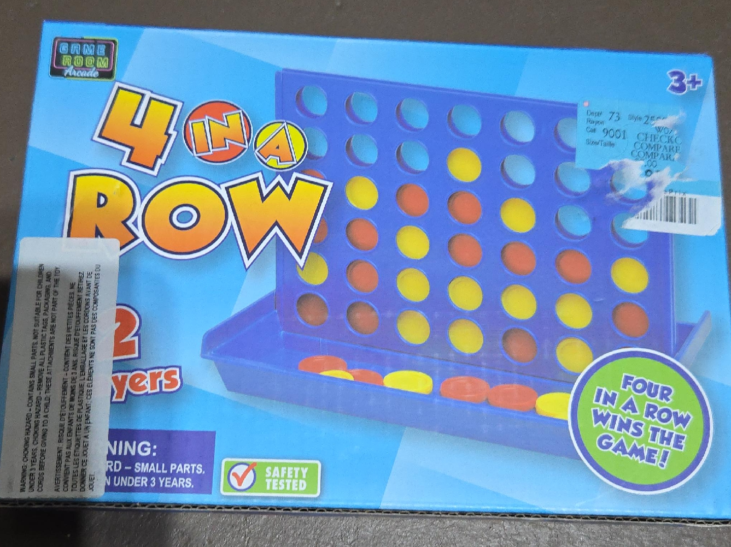 4 in a Row Game - Game Room Arcade