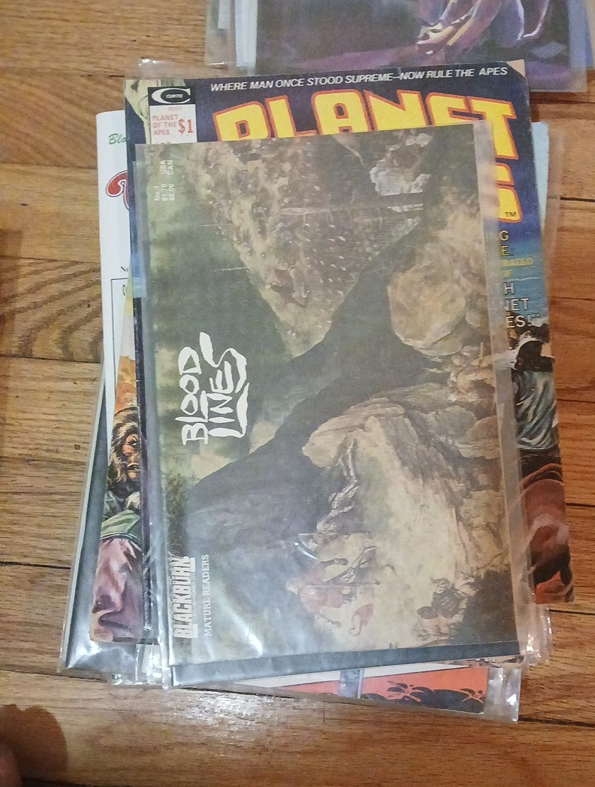 Planet of the Apes & Blood Lines Comics thumbnail