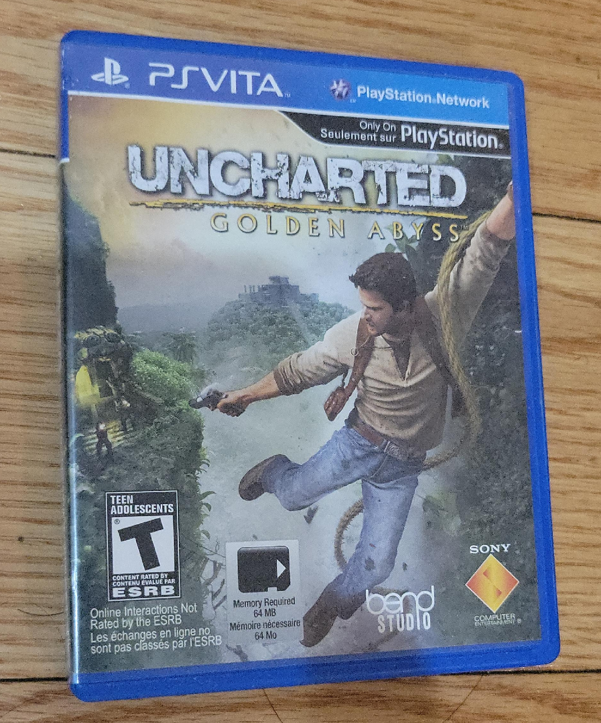 Uncharted Golden Abyss for PS Vita image indicator(1)