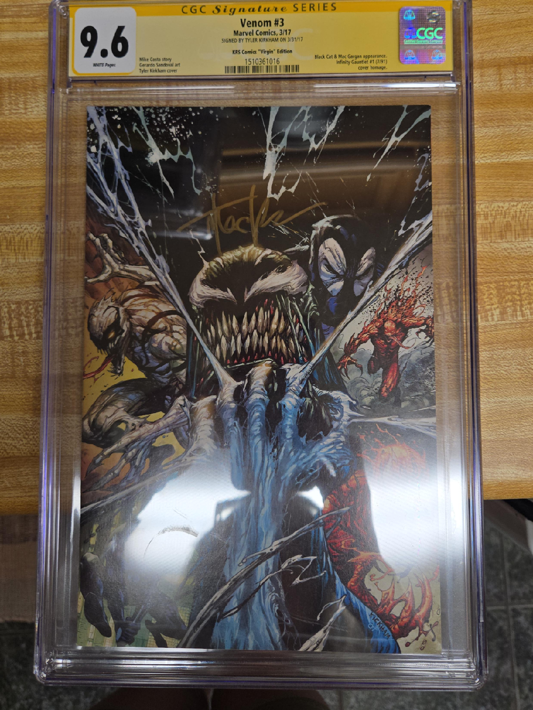 Venom #3 CGC 9.6 Comic Book