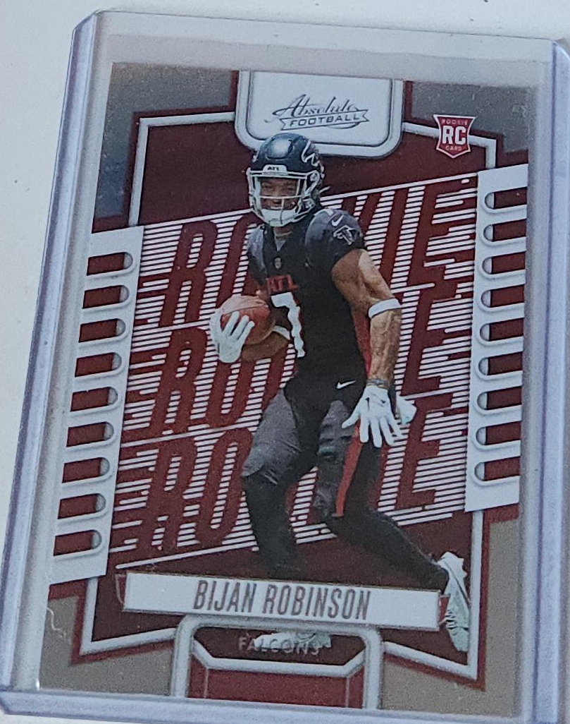 Bijan Robinson Rookie Card - Absolute Football thumbnail