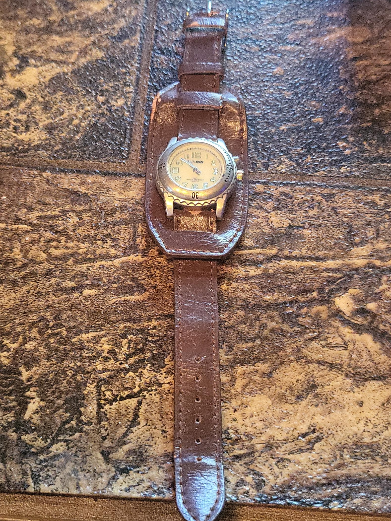 Vestal Watch with Brown Leather Cuff thumbnail