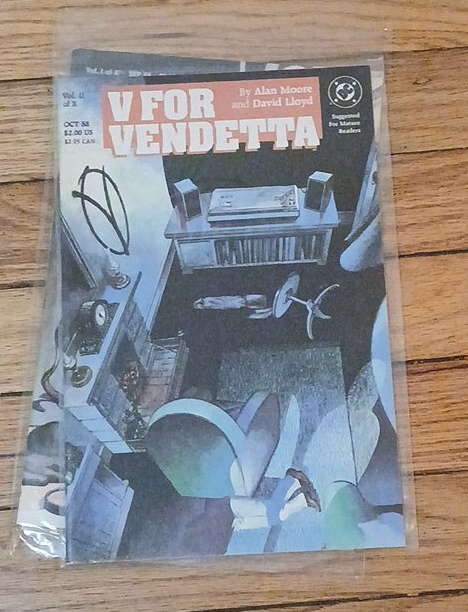 V for Vendetta Comic by Alan Moore thumbnail