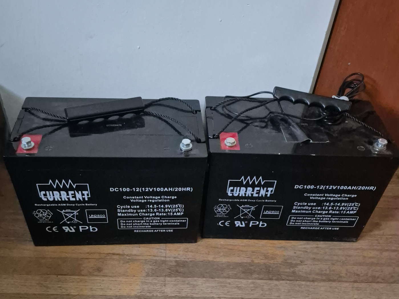 CURRENT DC100-12(12V100AH/20HR) Deep Cycle Battery