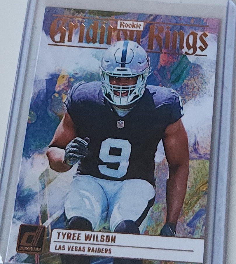 Tyree Wilson Las Vegas Raiders Rookie Card thumbnail