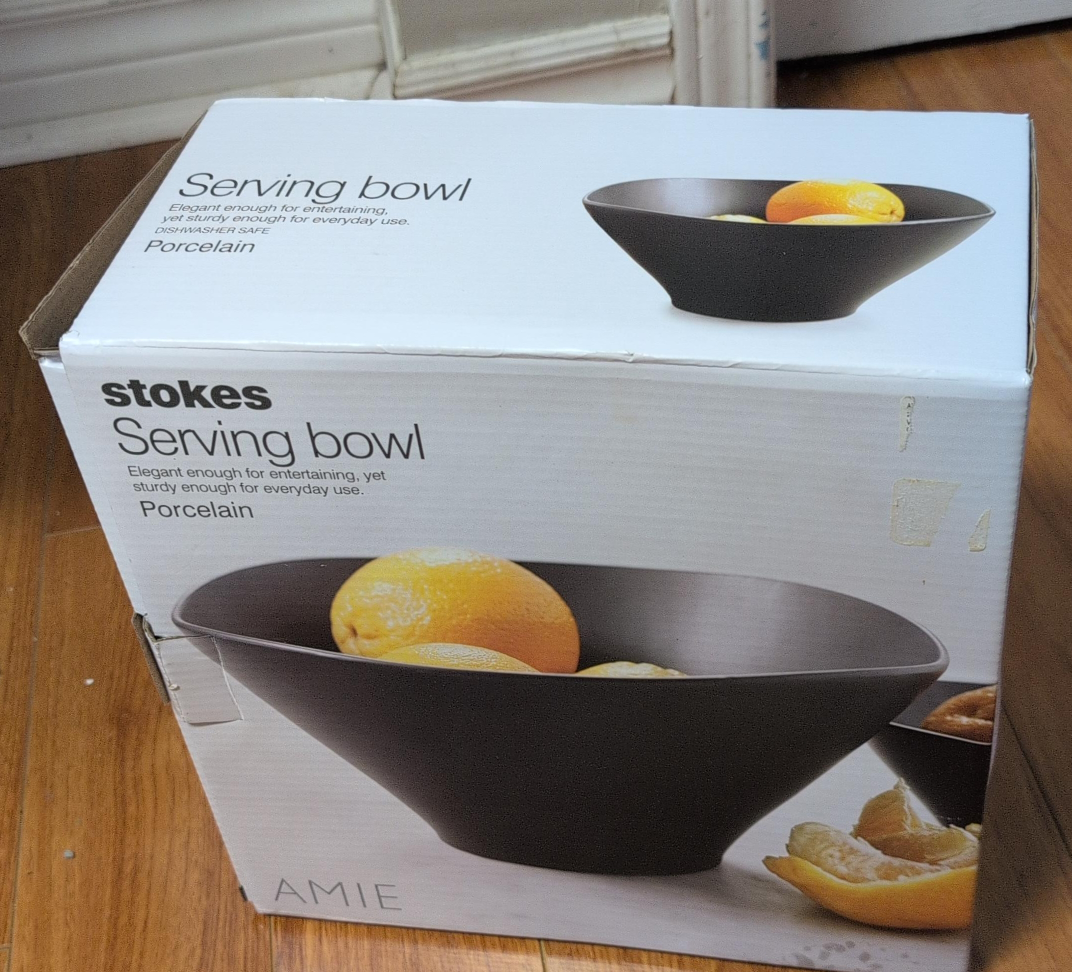 Stokes Serving Bowl - Porcelain thumbnail