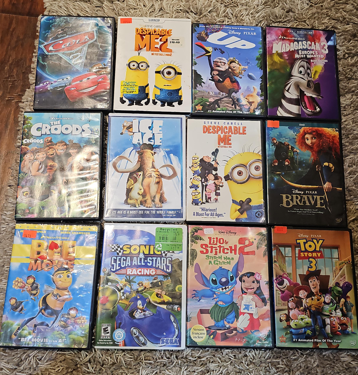 Kids' DVDs thumbnail