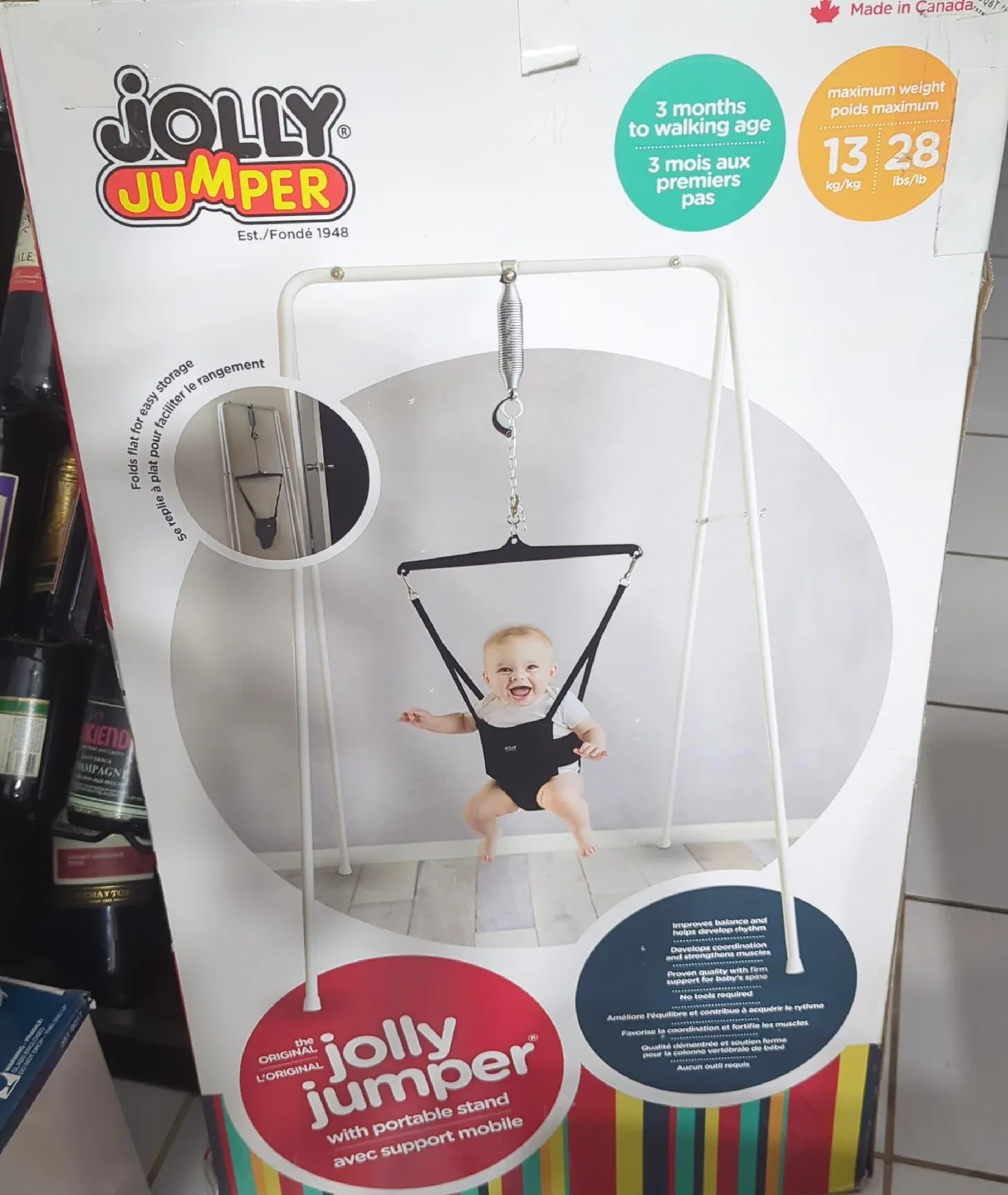 Jolly Jumper with Portable Stand