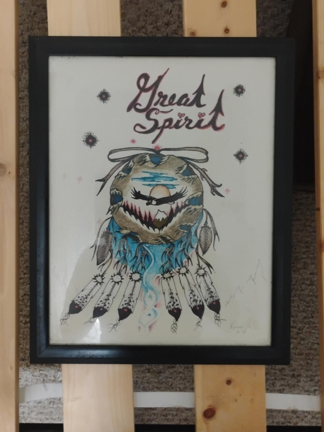 Framed Great Spirit Artwork thumbnail