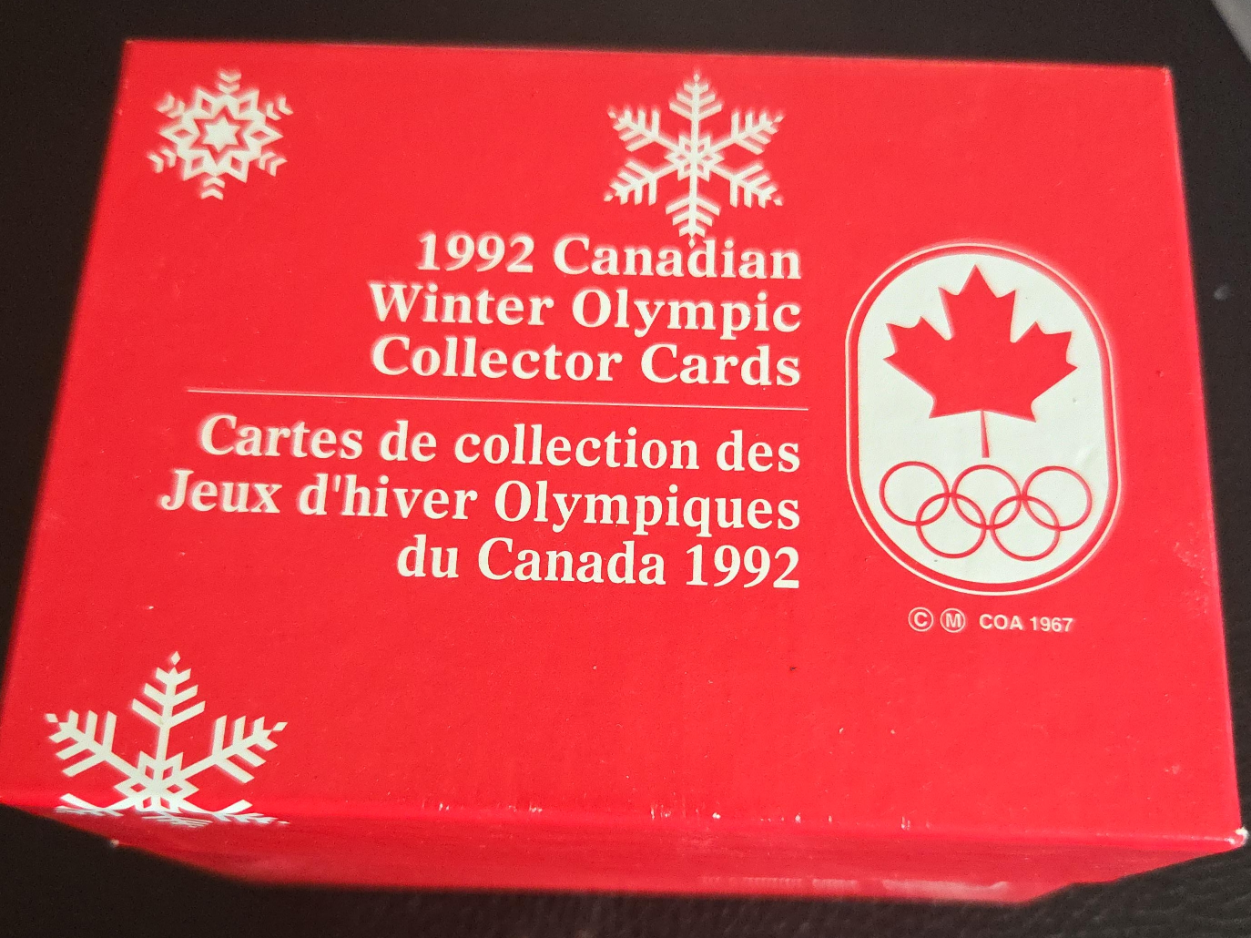 1992 Canadian Winter Olympic Collector Cards